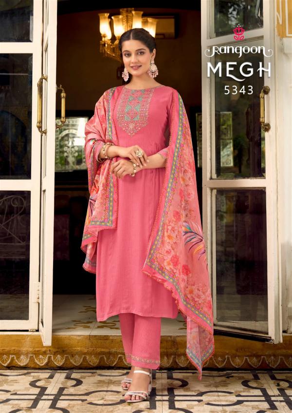 Rangoon Megh Viscose Kurti Bottom With Dupatta Collection